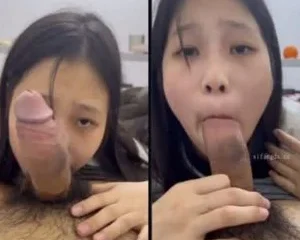 Cho em rau bú con cặc to của anh